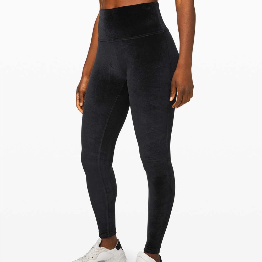 Lululemon Wunder Velvet high rise tight- 14